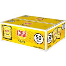 Lay's Classic Potato Chips, 50 Bags/Case 1oz 50pcs