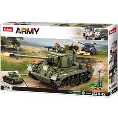 Sluban WW 2 Army Tank 2 in 1 M38-B0860