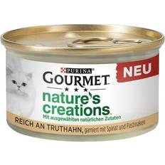 Gourmet Katte Kæledyr Gourmet Nature's Creations 12 Kylling, spinat tomat