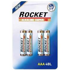 Batterier aaa Rocket MiniStilo Batterier AAA Alkaline Super HD