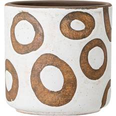 Bloomingville Terrakotta Krukor Bloomingville Avo Kruka Terrakotta Vit/Brun ∅12cm