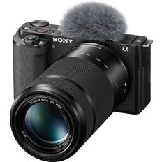 Mirrorless Cameras Sony ZV-E10 + 16-50mm + 55-210mm