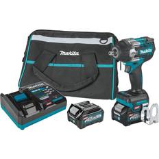 Makita Battery Impact Wrenches Makita 40V max XGT Brushless Cordless 4-Speed Mid-Torque 1/2 in. Impact Wrench Kit w/Detent Anvil, 2.5Ah