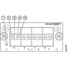 10 gigabit network adapter Juniper Networks Expansion module 10 Gigabit SFP SFP (mini-GBIC