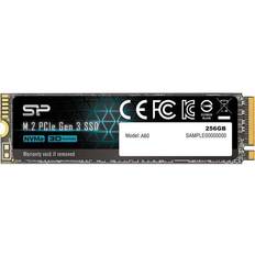 Nvme 256gb Silicon Power 256GB NVMe M.2 2280 PCIe Gen3 x4 SSD (SP256GBP34A60M28)