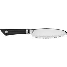 Kitchen Knives Cutlery Sora Ultimate Utility Knife 6", Wide Serrated Kitchen Knife Perfect Precise