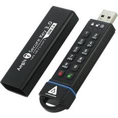 Fips 140 3 Apricorn Aegis Secure Key 30 GB FIPS 140-2 nivå 3 validerad 256-bitars hårdvarukrypterad USB 3.0-hårddisk (ASK3-30 GB)