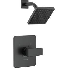 Shower Sets Delta Modern Angular (T14267-BL-PP) Black