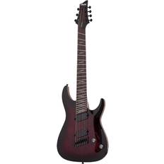 Schecter Schecter Guitar Research Omen Elite-7 Ms Electric Guitar Black Cherry Burst