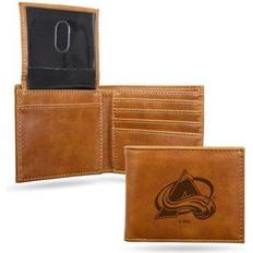 Rico Colorado Avs Avalanche NHL Laser Engraved Brown Billfold Wallet