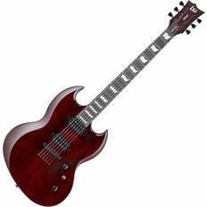 ESP Guitarras Eléctricas ESP LTD Viper-1000 SeeThru Black Cherry Guitarra electrica