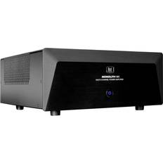 Monoprice Monolith 9-Channel (3x200 Watts 6x100 Watts) Multi-Channel Home Theater Power Amplifier with XLR Inputs Black