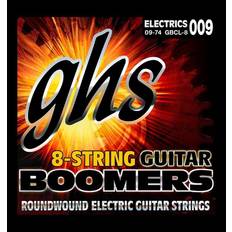 Guitar set GHS Boomer 8 String Custom Light Electric Guitar Set (9-74)