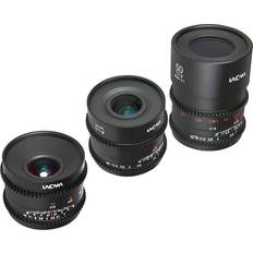 Camera Lenses Laowa MFT Cine Prime 3-Lens Wide + Macro Bundle 10mm, 17mm, 50mm