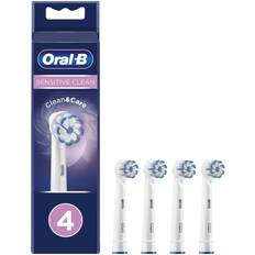 Oral-B Vähentää plakkia Hammasharjan päät Oral-B Sensitive Clean Care 4 pcs