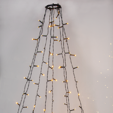 Star Trading Candle Tree Lights Golden Guirlande Lumineuse de Sapin de Noël 360 Lampes