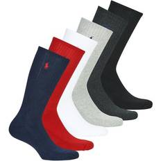 Polo Ralph Lauren Elastane/Lycra/Spandex Socks Polo Ralph Lauren Crew Socks 6-pack - Multicolour