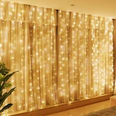 Timer Fairy Lights & Light Strips HXWEIYE Fairy Curtain Fairy Light 300