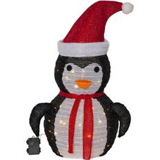 Star Trading Tecid Pingvin Julelampe 70cm