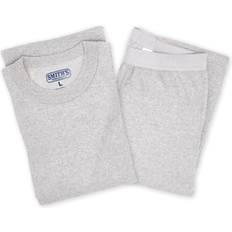 Cotton - Men Base Layer Sets Smith's Workwear Men's Crew Neck Long Sleeve Thermal Set