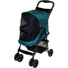 Pet gear stroller Pet Gear Happy Trails NO-ZIP Stroller 24x12x22" 30.5x55.9