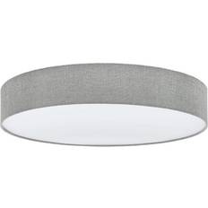 Linen Ceiling Flush Lights Eglo Pasteri Ceiling Flush Light 76cm