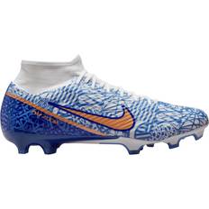 Nike Zoom Mercurial Superfly 9 Academy CR7 MG - White/Concord/Medium Blue/Metallic Copper