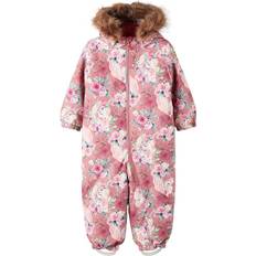 Name It Overaller Barnkläder Name It Snow10 Snowsuit - Nostalgia Rose (13202227)