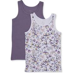 Blomstrede Toppe Børnetøj Name It Tank Top 2-Pack (13216295)