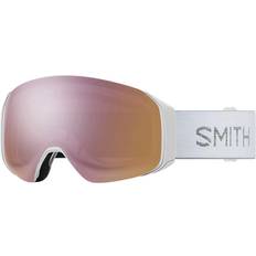 Smith 4D Mag S - White Chunky Knit/Chrompp Evrydy Rose Gld Mirror