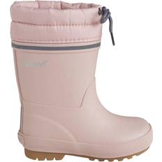 CeLaVi Foret gummistøvle Gummistøvler Børnesko CeLaVi Wellies Thermal Lace Up - Peach Whip