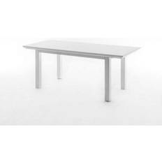 White dining table extendable Nova Solo Halifax Extendable Dining Table 35.4x78.7"