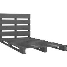 vidaXL Bed Frame Solid Pine 80cm Sengeramme 75x190cm