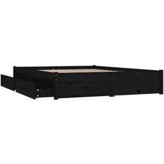vidaXL Bed Frame with Drawers 31cm Sängram 180x200cm