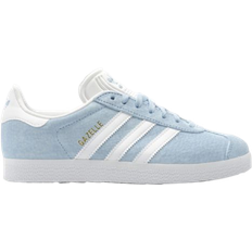 adidas Gazelle M - Clear Sky/White/Gold Metallic