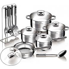 Blaumann Gourmet Cookware Set with lid 12 Parts