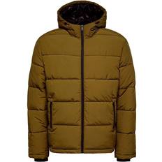 Selected Harry Padded Puffer Jacket - Dark Olive