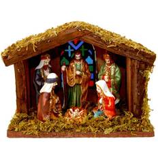 Hout Beeldjes Christmas Crib