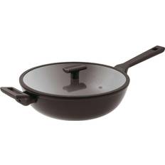 Valvola a Vapore Integrata Padelle Wok Sambonet Titan Pro with lid 30 cm