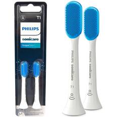 Reduce el mal aliento Cabezales de cepillo de dientes Philips Sonicare TongueCare+ HX8072/01 Cabezal de Limpieza Para La Lengua 2 UD