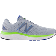 New balance 680 herre New Balance Fresh Foam 680v7 M - Light Arctic Grey/Silver Metallic/Pixel Green