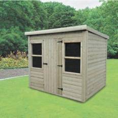 B&Q Lean To Shed Pt 6 X 8Ft Assembley (Building Area )