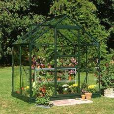 6 x 4 greenhouse B&Q 6X4 Horticultural Glass Apex Greenhouse