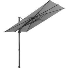 Paraplu's Blumfeldt Madison Zweefparasol Topline Saint-tropez Grijs 355x300cm