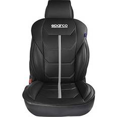 Sparco Chaises de jeu Sparco Coussin de siège de voiture Housse de siège Noir Gris