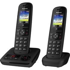 Panasonic Landline Phones Panasonic (Twin) KX-TGH723EB Digital Cordless Telephone