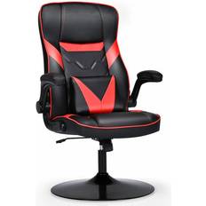 Costway Adjustable Rocking Gaming Chair Ergonomic Racing Computer Chair W/Lumbar Support