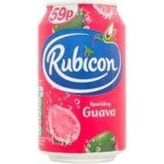 Rubicon Sparkling Guava Juice Drink 330ml Can