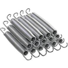 Upper Bounce Trampoline Springs 15.2cm 6 Inch Set of 15 Trampoline Replacement Springs Heavy-Duty Galvanised, Metal Rust Resistant & Long-lasting Springs