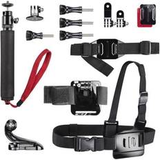 Sports kamera Mantona Set GoPro Inline Skating, Kamera udstyr, GoPro, Winter sports, Sort, Rød, 114 g